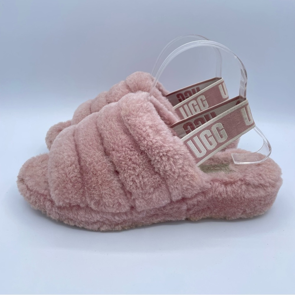 UGG Fluff Yeah Sandal 8 Pink - Picture 6 of 16